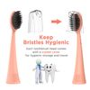 Replacement Toothbrush Heads with Covers for Burst (10 Count, Rose Gold)