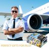 Settocos Pilot Gifts for Men, Pilot Blanket, Blue, 50"x60"
