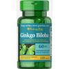 Puritan's Pride Ginkgo Biloba Standardized Extract 60 mg - 120 Tablets