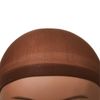 Red by Kiss Stocking Wig Cap 5 PCS (Dark Brown)