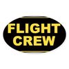 CafePress Flight Crew Sticker Oval Car Bumper Sticker
