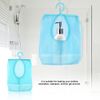 Hanging Storage Mesh Bags With Hook Bathroom Storage Mesh Bag Hooks Shower Toiletry Bag Makeup Cosmetic Storage Bag Bath Shampoo Shower Organizer(Blue)