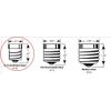 6- C26 LED Replacement Light Bulbs for Electric Candle Lamps, E12 Base 0.7w 120v