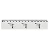 'Flying Seagull' 15cm (6 Inch) White Plastic Ruler (RL00035929)
