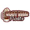 ROOT BEER FLOATS Concession Decal cart trailer stand sticker equipment