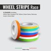 Racing Wheel Stripes with Applicator Tool, Red Race, 7 mm x 7 mt