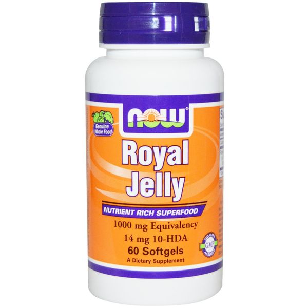 Royal Jelly, 1000mg Equivalency - 60 softgels