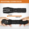 Tactical Flashlight LED 18650 AAA Work Emergency Car Security Light with Holster