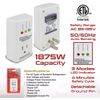 6 pcs Voltage Protector Brownout Surge Refrigerator 1875 Watts Appliance NEW