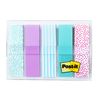 Post-it Flags, Gradient Color.47 in x 1.7 in, 100 Flags per Dispenser (684-GRDNT),Assorted Gradient Designs