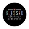 Blessed Abundantly Christian Gift PopSockets Adhesive PopGrip