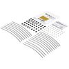 StarTech.com 20-Pack Security Cable Tethers for Adapters & Dongles - Universal Cable Adapter Tether - Tether Cables - Adjustable Length Anti-Theft Cable Tether Lock Kit - Steel (CONNLOCKPK20)