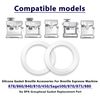NEOUZA 54mm Brewing Group Head Silicone Gasket 2Pcs Espresso Machine O-Ring Compatible with Breville Sage 450/500/810/860/810/840/870/875/878 Coffee Maker Accessories