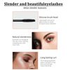 Natural Smudge-Proof and Waterproof Mascara for Extra Volume, Black, Stainproof