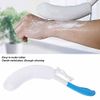 Shower Brush, Bath Brush Long Curved Handle Soft Sponge Body Cleaning Exfoliating Shower Brushes Back Brush Scrubber Body Skin Exfoliation Tool Handled Bath Body Brush for Men Women