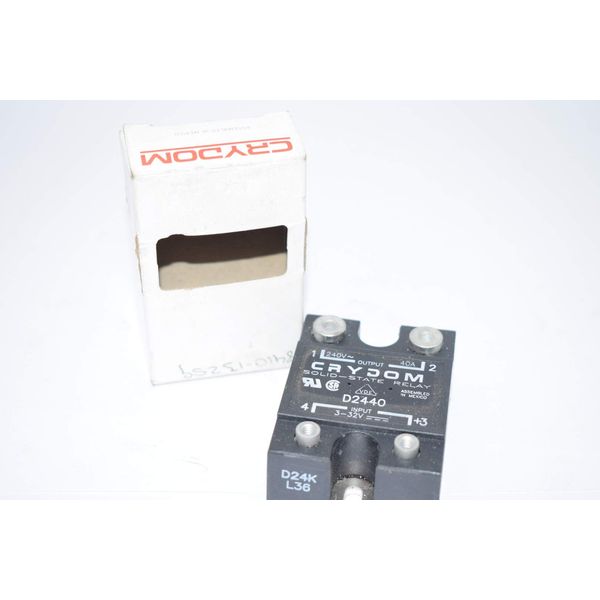 CRYDOM D2440 240 V Output, Solid State Relay, 3-32 V Input, 40 A