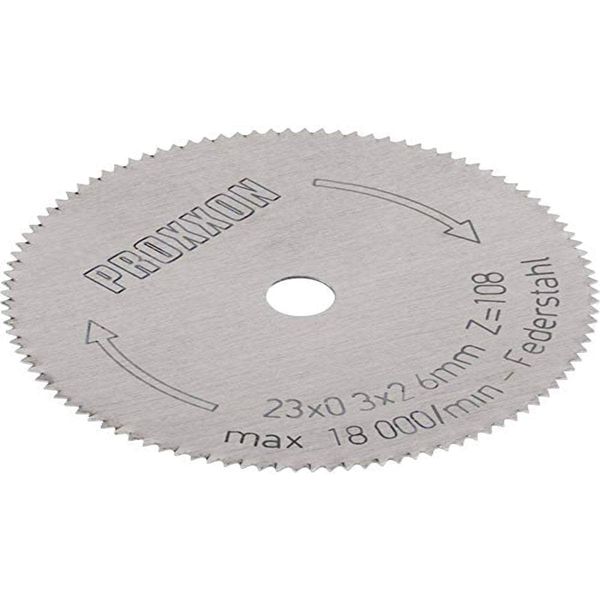 Proxxon Micromot 28652 Replacement saw blades, Diameter: 23 x 2,6 mmThickness: 0.1 mm