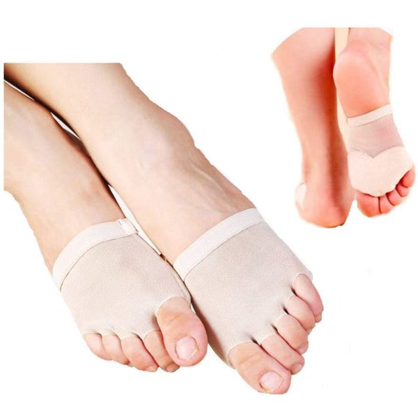 Lesson Shoes, Barefoot Protection, Shoes Blister Prevention Closer to Bare Feet, Skin Shoes, Shoes Supporter, Bunions, Dance Costume, Belly Dance, Hula Dance, Jazz Dance Shoes, Kids [c218] (Plain Beige, [M] 8.9 - 9.3 inches (22.5 - 23.5 cm)