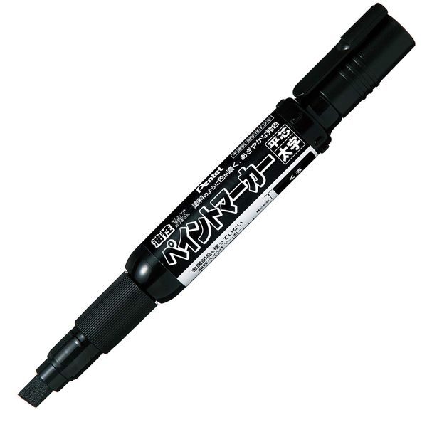 Pentel MWP30-A Permanent Paint Marker, Chisel Tip, Bold Point, Black