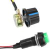 QWORK® DC 6-60V 30A, PWM DC Motor Speed Controller with LED Display and Adjustable Switch