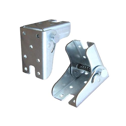 90°Self-Locking Hinge Leg Accessories, Brackets for Folding Table Legs, Kitchen Folding Table, Supporting Sofa Folding Foot, Invisible Foot, Furniture Accessory Connector (2 pcs)