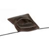 Neck purse pouche LEAS, Genuine leather, brown - LEAS Travel-Line