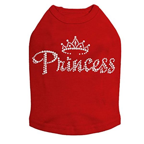 Princess # 2 Dog Shirt XL RED