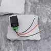 Micro Traders 4 Poles Car Fog Lights Push Button Switch 12V Compatible with Subaru with LED Indicator (Yellow Light)