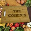 Large Cutting Cheese Charcuterie Board 14" x 10" Rectangle Engraved Personalized