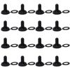 TAODAN 16PCS 12 mm Thread Diameter Electrical Toggle Switch Cover Waterproof Protective Case EDPM Rubber Caps Suitable for Toggle Switch