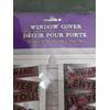 HALLOWEEN Spooky Decorative Plastic Door Cover ~ Beware enter if u Dare Caution