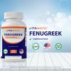 Vitamatic Fenugreek Capsules Extra Strength 3000 mg- 320 Vegetarian Capsules