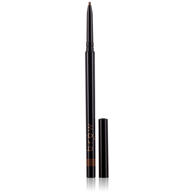 Mii Cosmetics | Brow By Mii Precision Brow Detailer | Sculpting & Styling Eyebrow Pencil | Impeccably Medium