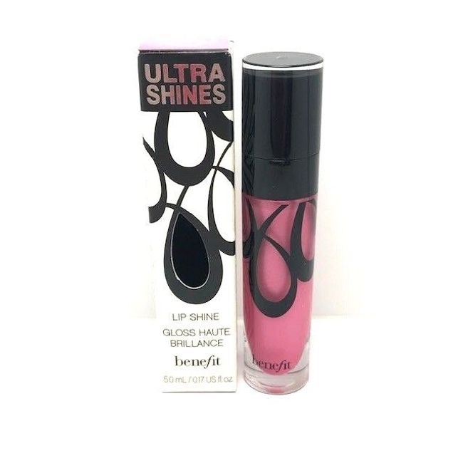 Benefit Ultra Shines Lip Shine WHO ARE YOU WEARING? 0.17 fl oz / 5.0 ml NIB