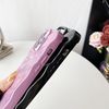 Caseative for iPhone 16 Pro Case,Water Ripple Pattern Curly Wave Shape Soft Phone Case (Silver)