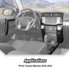 8Pcs Matte Black Trim Kit for 4Runner 10-19 Gear Shift Dash Air Vent Side Covers