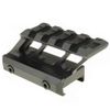 Jnrtifow Picatinny Riser Mount 1" inch High Profile 45 Degree Angled Forward Extending for Micro Reflex Sight Red Dot Scope
