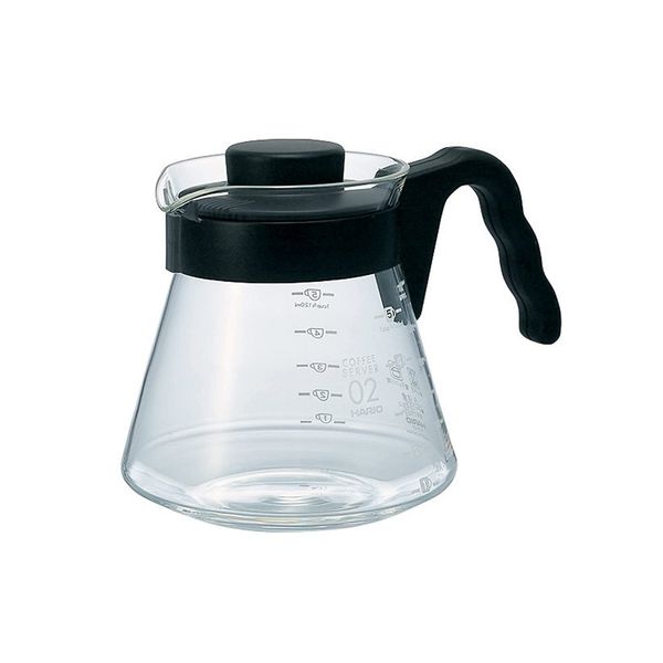 Hario CD Cafetière Coffee Server V60-02-700ml, Glass, 700 milliliters, Transparent