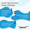 PEZZI Original Gymnastikball MAXAFE pearlwhite 53 cm Sitzball