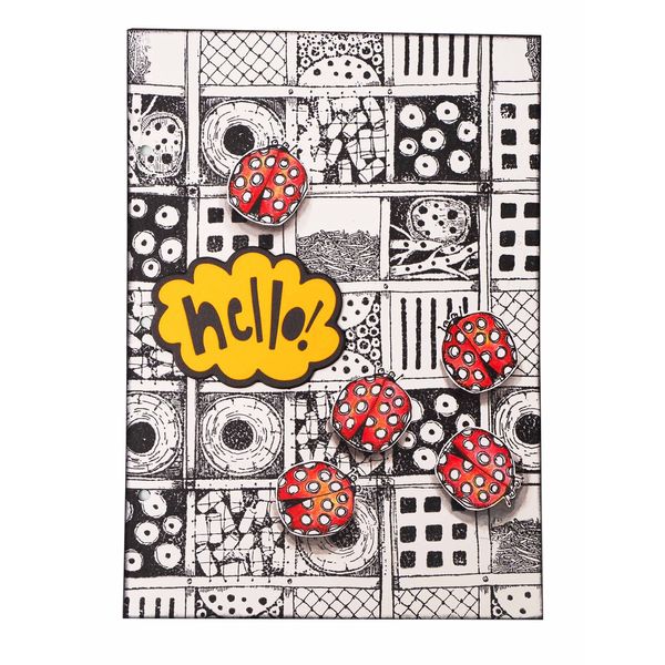 Art By Marlene Back To Nature Clear Stamps-Bug Hotel