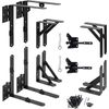 2 Set anti Sag Gate Frame Kit Gate Corner Brace Bracket Heavy Duty Adjustable Ga