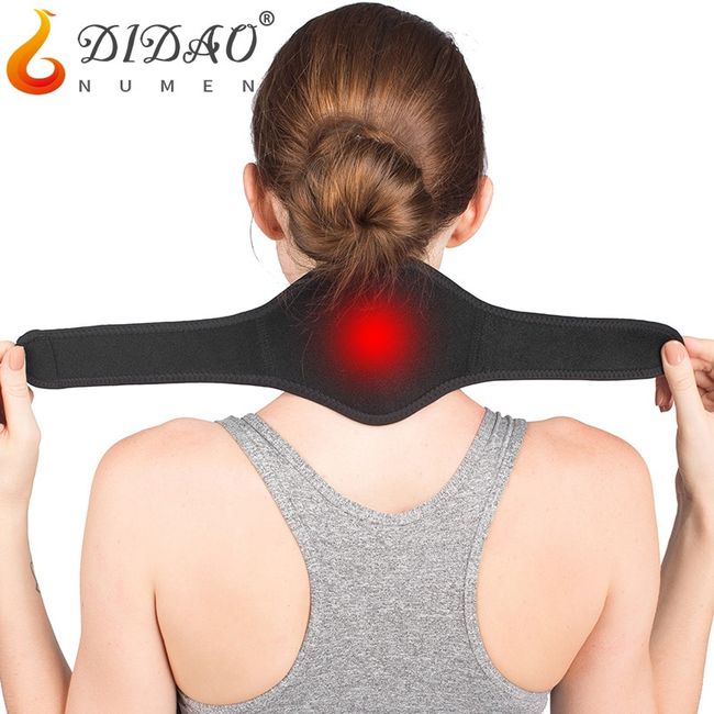 Neck Heating Pad Wrap Heated Shoulder Massager Cervical Relieve