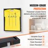 Jersey Display Frame Case 23.3 x 31.2 x 1.5 in Lockable Jersey Shadow Box