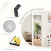 Full Length Floor Mirror 64" x 21" with LED Light Hanging Wall Mounted Mirror