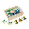 Melissa & Doug 4 Wooden Jigsaw Puzzles in Box - Construction Site