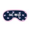 Danielle Travel Eye Mask and Ear Plug Set, Cat Nap, 3 Piece