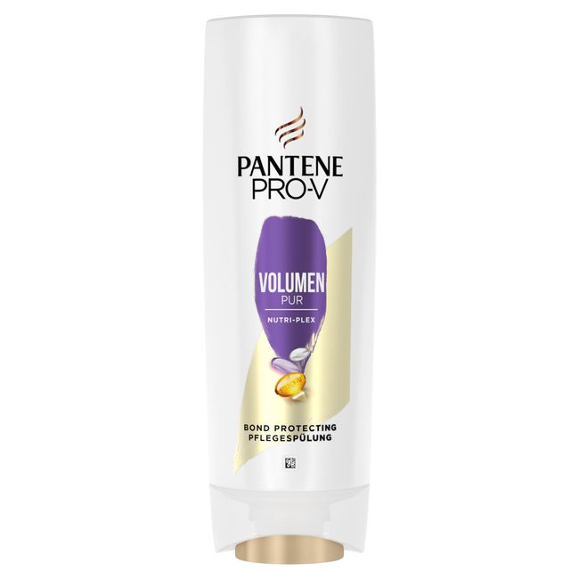 Pantene Pro-V Volumen Pur Pflegespülung, 2x Mehr Nährstoffe in 1 Anwendung, Für feines, plattes Haar, 360 ML