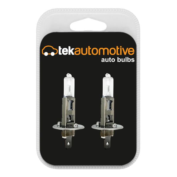 Tek Automotive H1 466 Truck Lorry Bulb Halogen Headlight Headlamp Cornering Fog Light 24V 70W P14.5 - Twin Pack