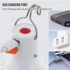 Outdoor USB Rechargeable LED Lamp Bulbs High Brightness Light Hook Up