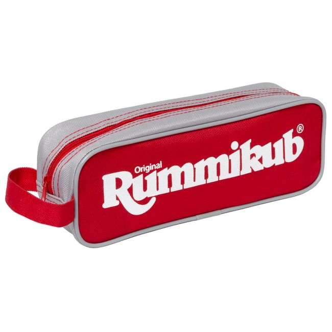 IDEAL | Rummikub Mini Pouch Travel game: Brings people together | Family Strategy Games | For 2-4 Players | Ages 7+